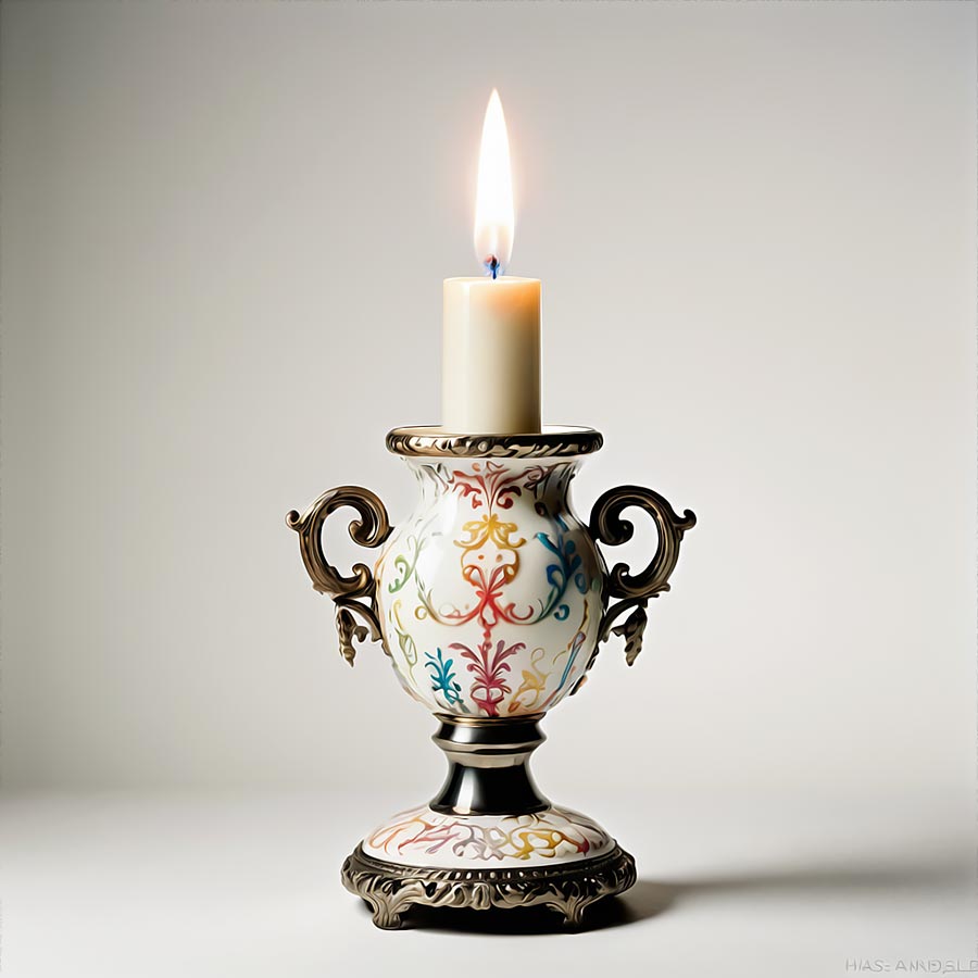 A candle