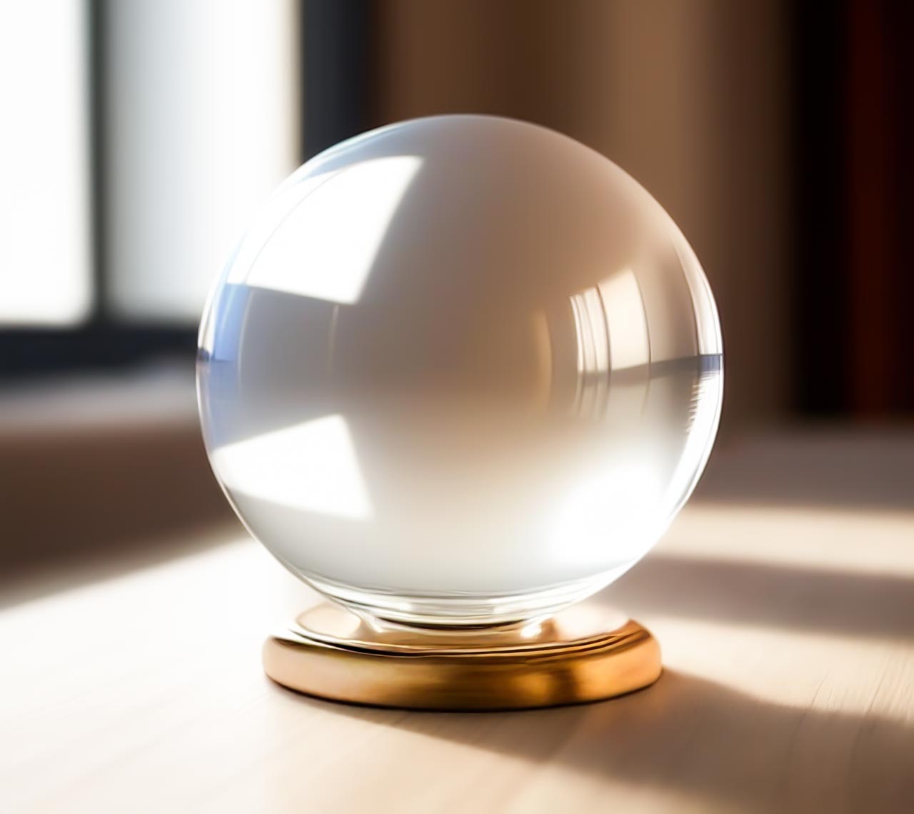 The original crystal ball
